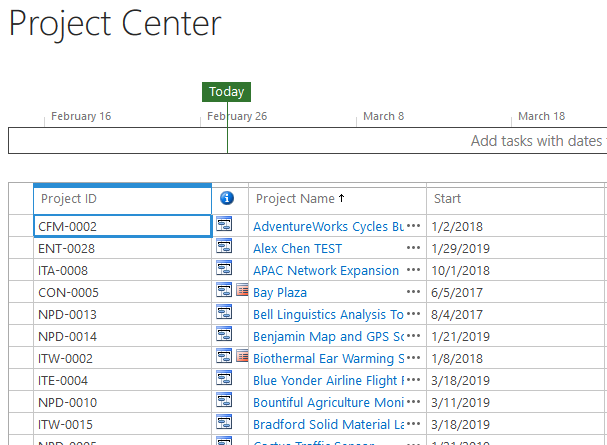 PWA Project Sites - Microsoft Q&A