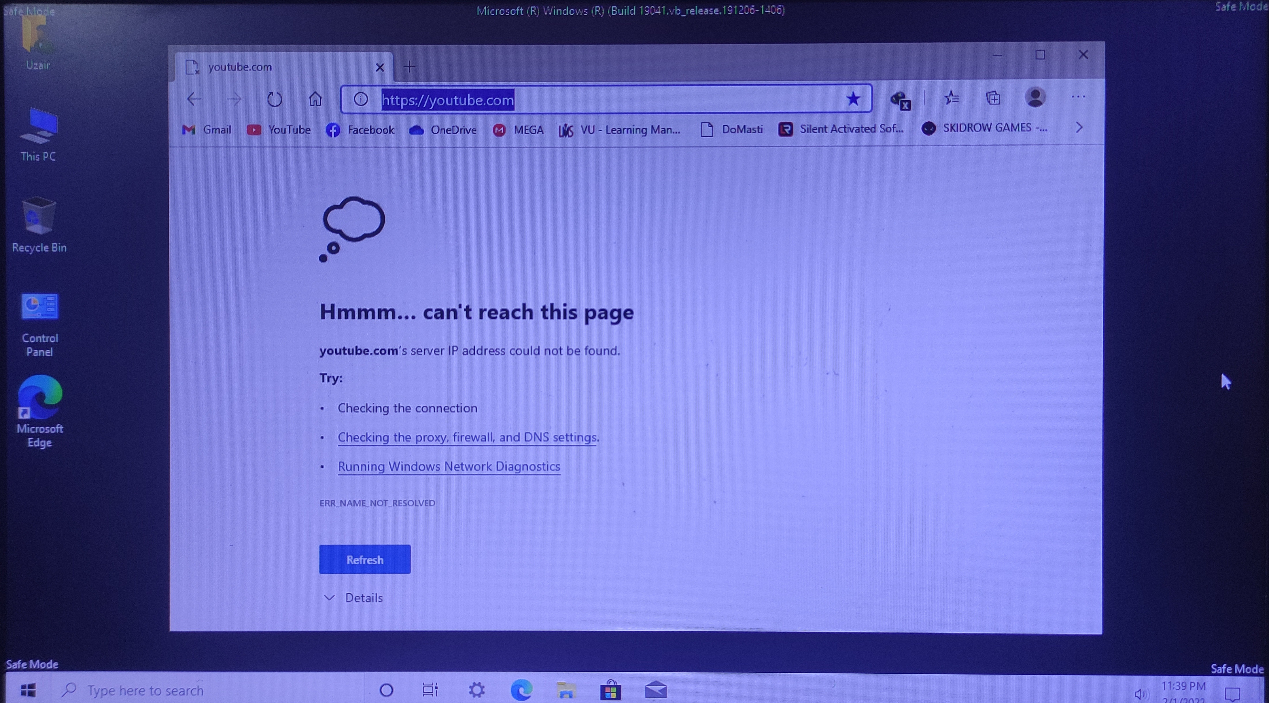 Internet Issue - Microsoft Q&A