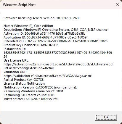 Activation error after running Windows Update - Microsoft Q&A