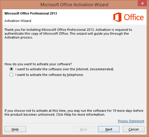 Activation of Microsoft Office - Microsoft Q&A