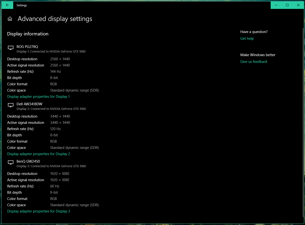Windows Color Management Issue - Microsoft Q&A