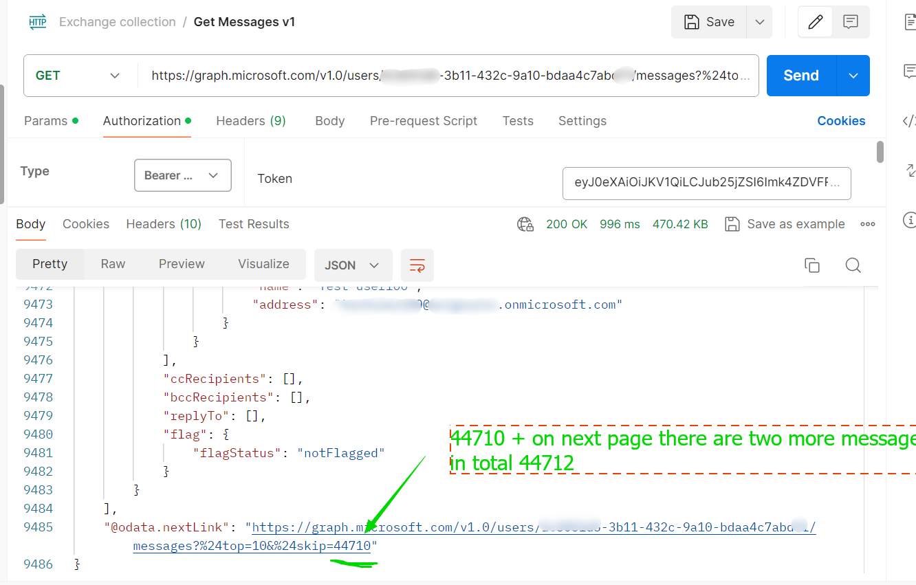 Why Total Messages Count From outlook Storage statistics not exactly ...