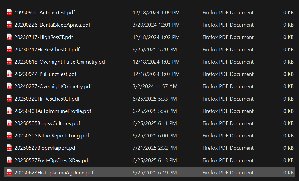Directory full of files are empty - Microsoft Q&A