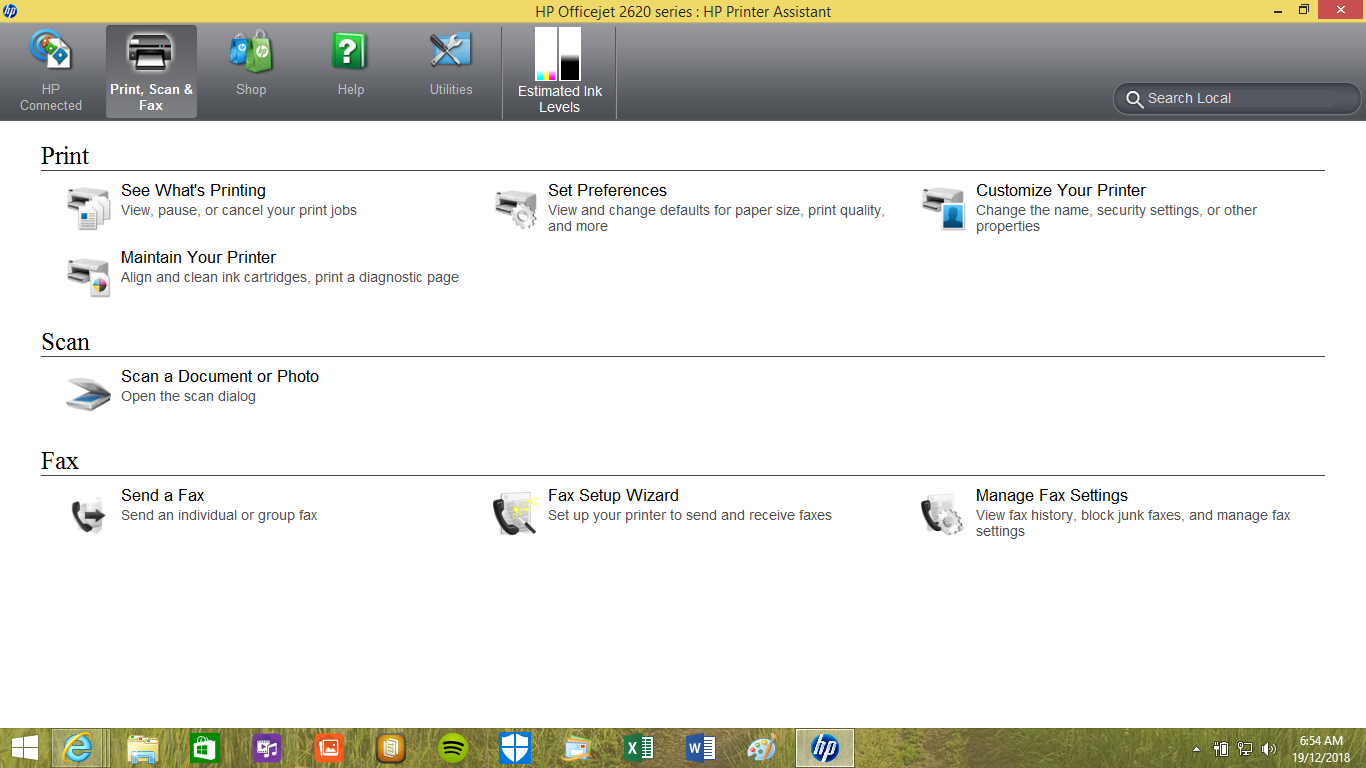 how to check ink levels in hp f2100 printer - Microsoft Q&A