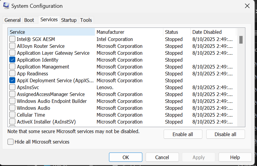 Missing many core systems - Microsoft Q&A