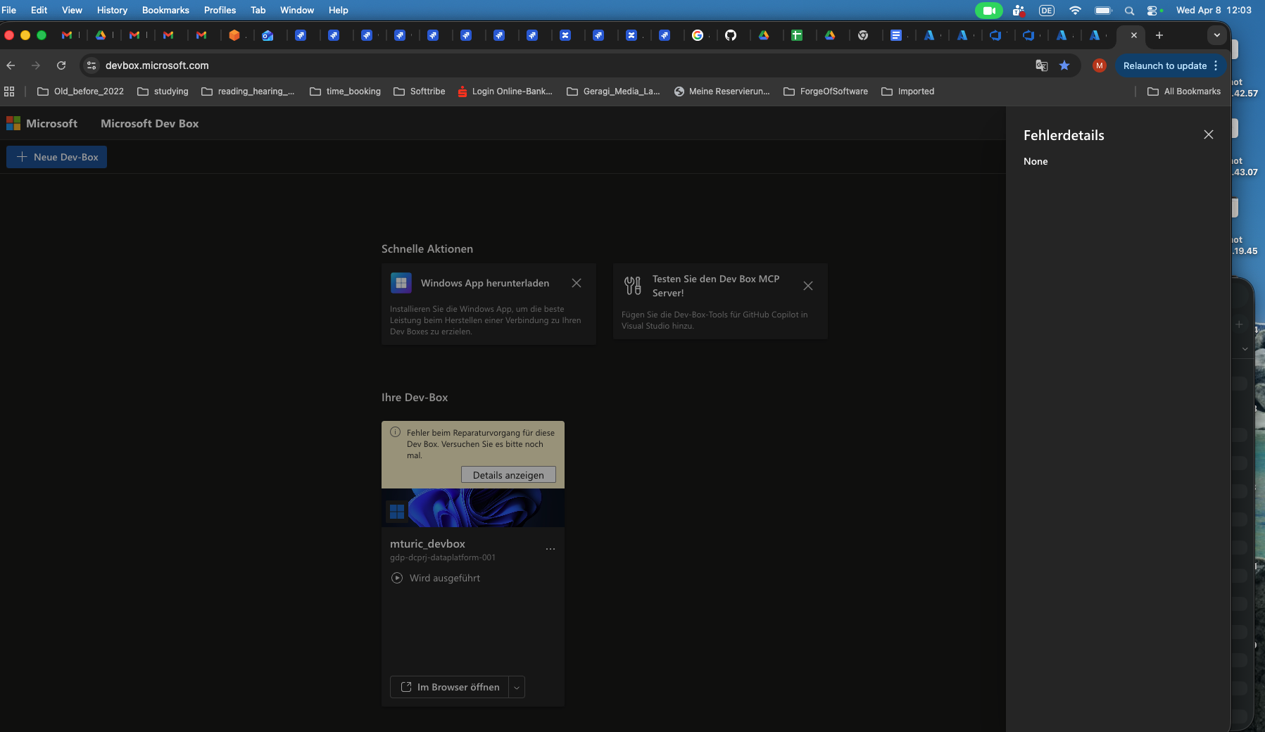 Can not connect to DevBox - Microsoft Q&A