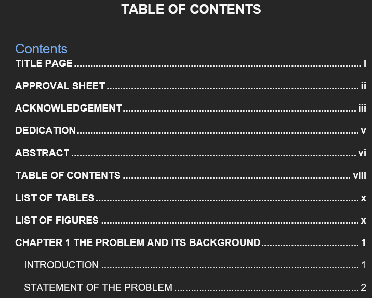 Table of Contents Title - Microsoft Q&A