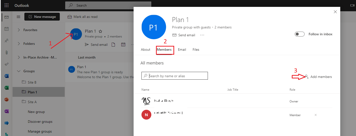 Incorrect SharePoint Site Members number. Members not added to related ...