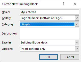 How do I create a page number style? - Microsoft Q&A
