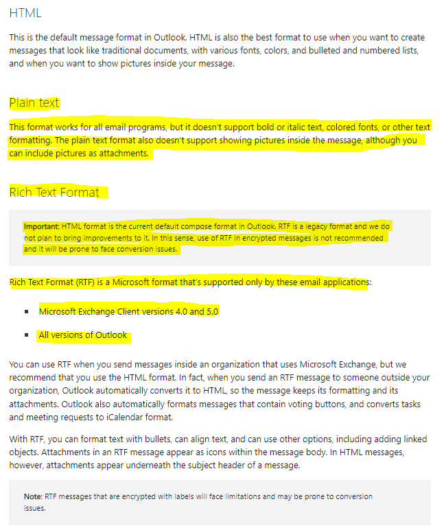 Body text in successive emails from one specific sender is increasingly ...