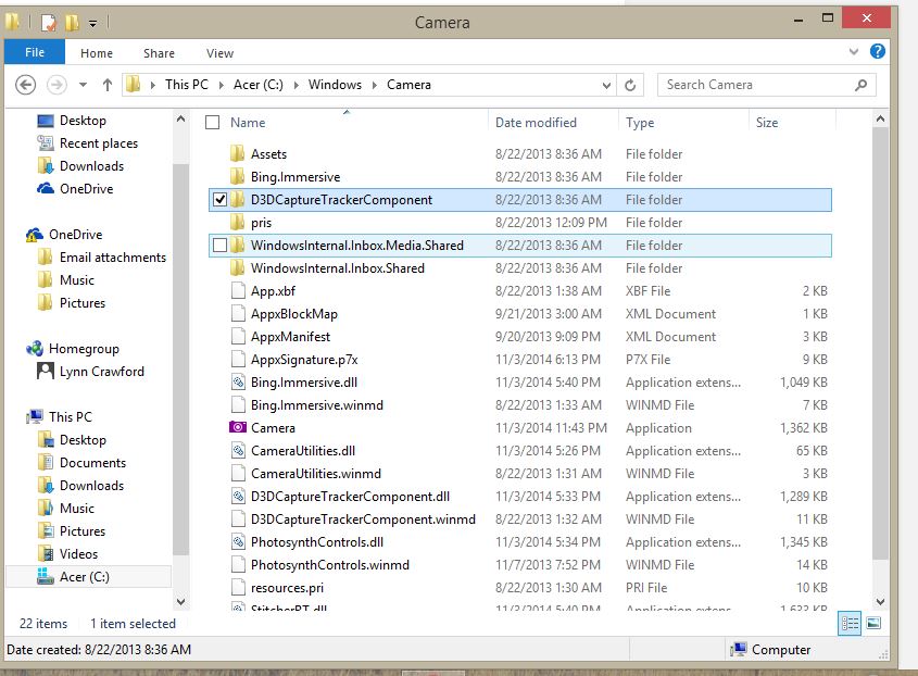 Webcam windows 8.1 - Microsoft Q&A
