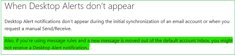 No envelope icon subfolder Outlook desktop app - Microsoft Q&A