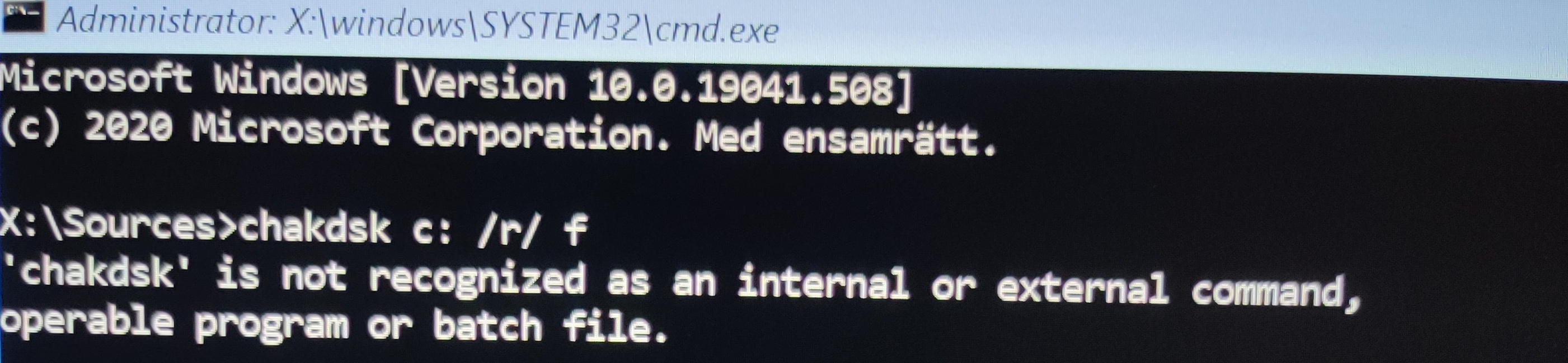 Can't start windows when dual booting - Microsoft Q&A