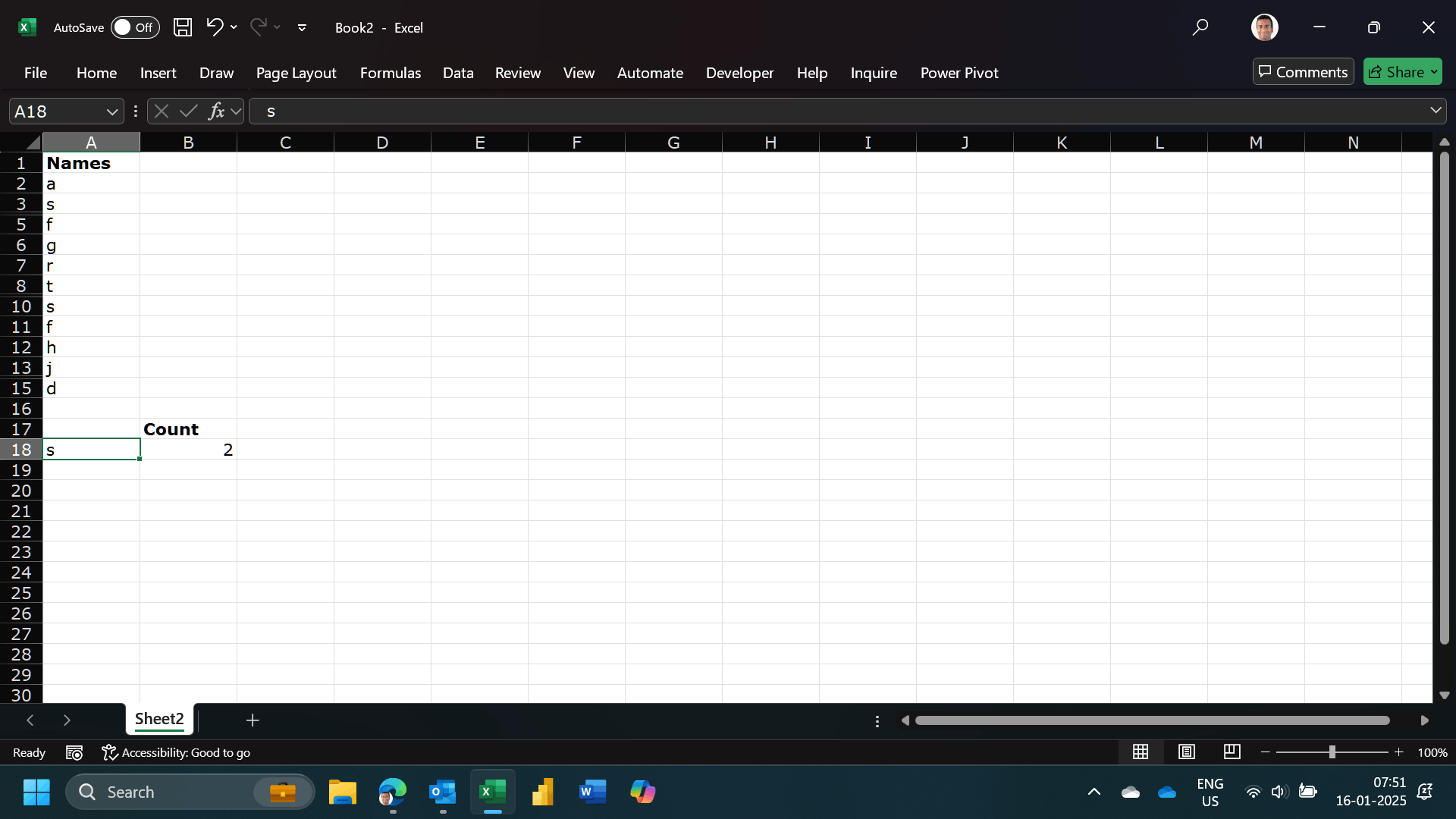 how-do-i-create-a-count-for-a-drop-down-list-in-excel-but-exclude