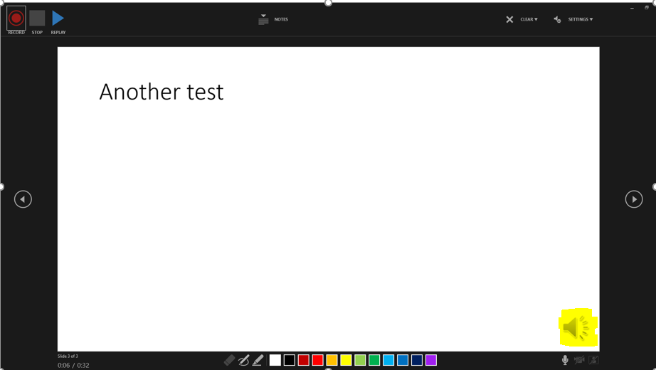 How do I move the recording box in the powerpoint record slide show ...