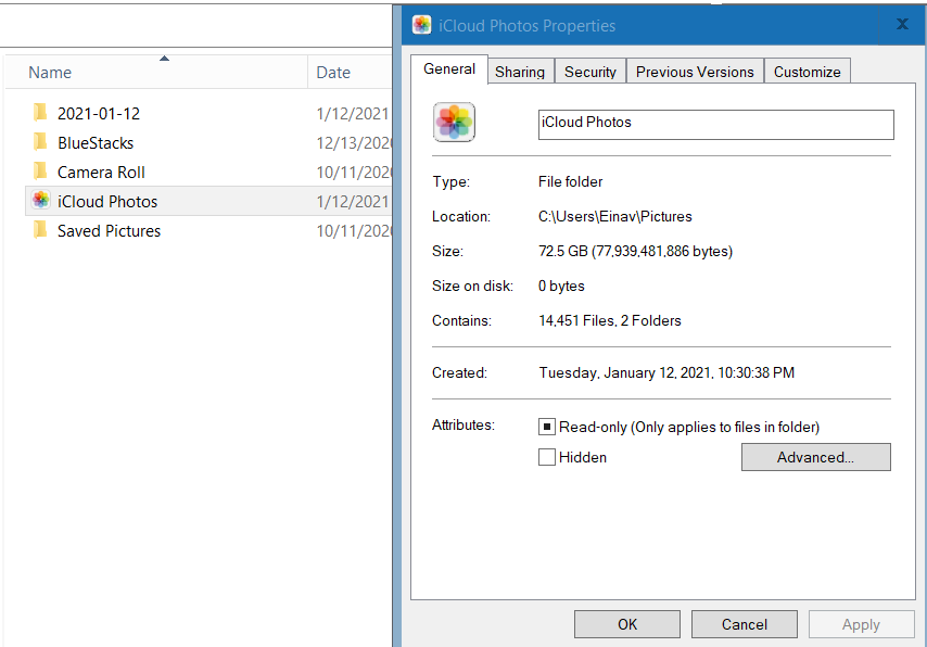 Size and Size on disk - Microsoft Q&A