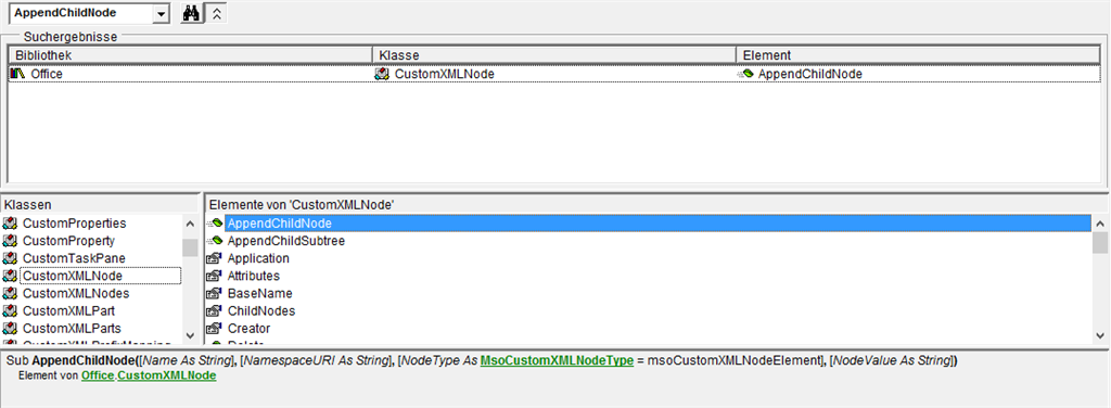 CustomXMLPart, Appending Child Nodes - Microsoft Q&A