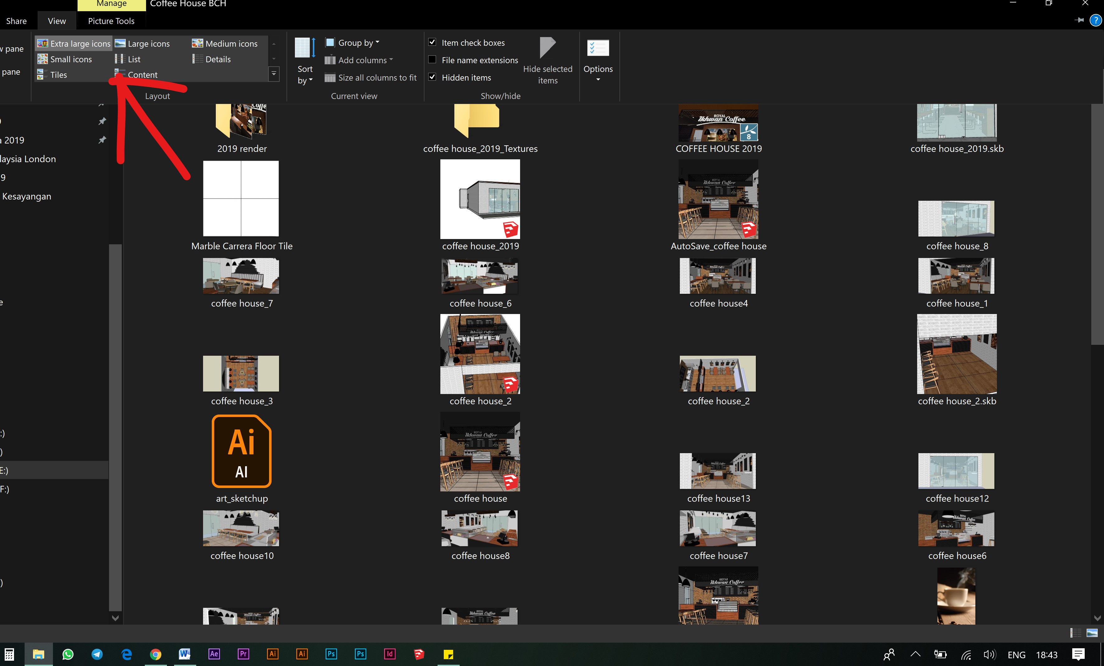BIGGER THUMBNAIL IN 4K SCREEN LAPTOP? - Microsoft Q&A