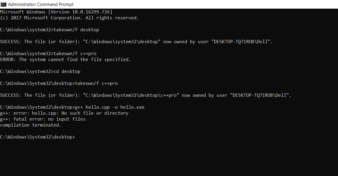 Read/write access in Windows\system32 - Microsoft Q&A