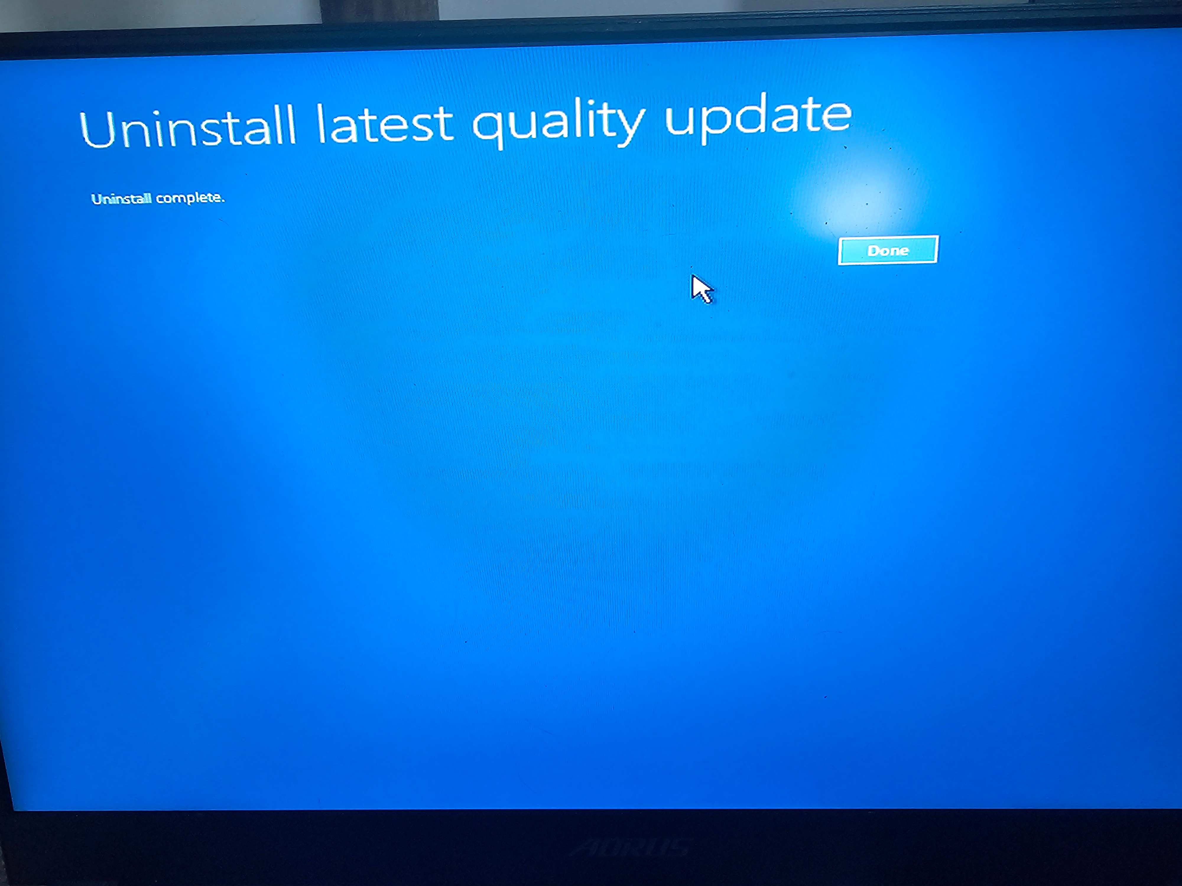 Windows has removed my user ID, and cannot access my desktop