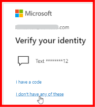 Issue with my first outlook as i cannot login as i forgot my password ...