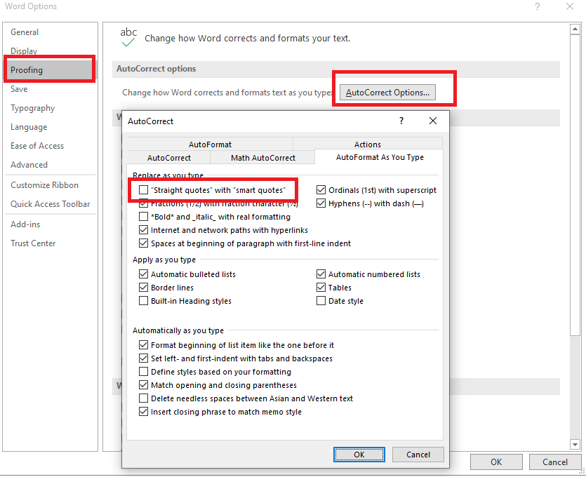 Apostrophe differences in Word vs. Excel even when using same font ...