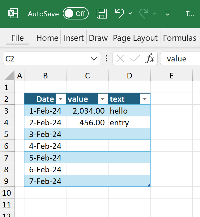 Excel - problem with building table column references - Microsoft Q&A