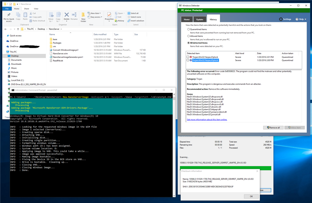 How to reset the Windows Defender signature database. - Microsoft Q&A
