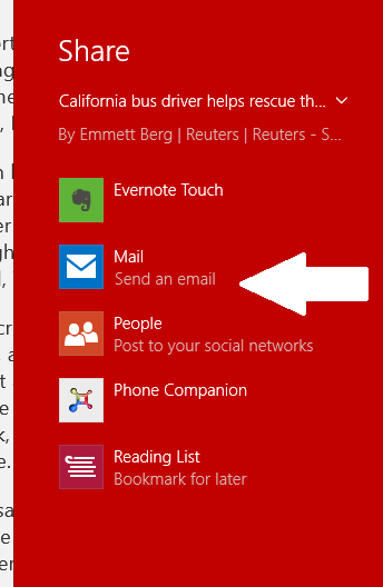 How can I forward a link from a news article in MSN News - Microsoft Q&A