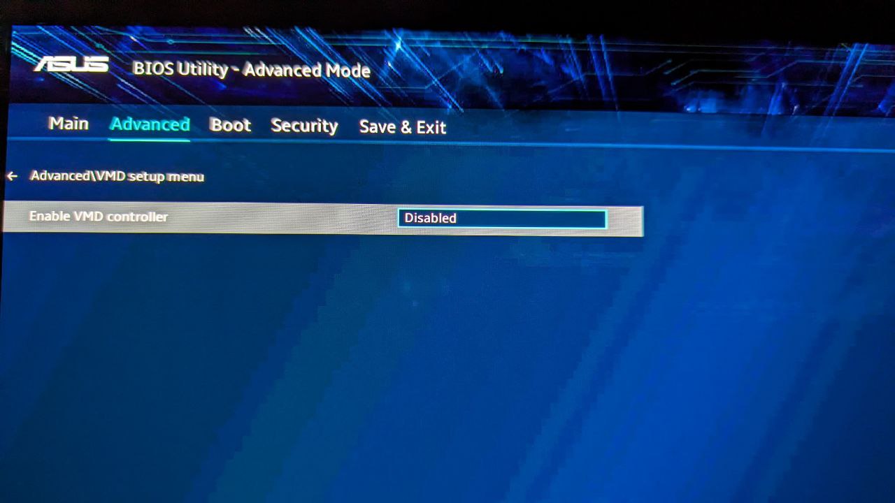 Windows 10 installation tool cannot detect Intel SSDPEKNW NVMe SSD
