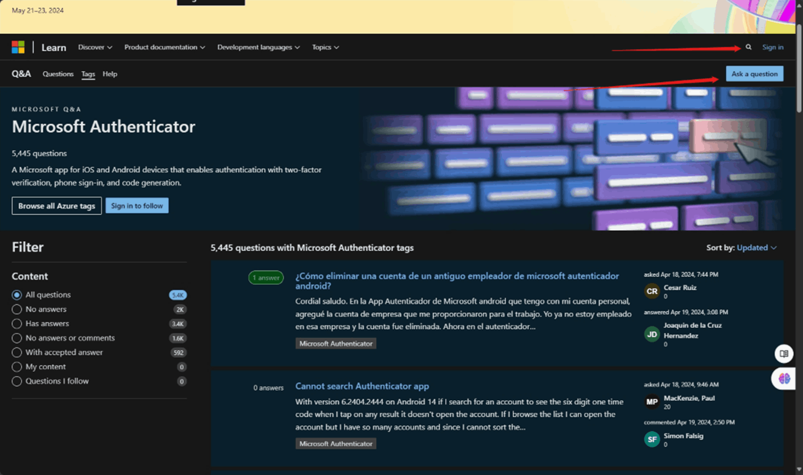I cannot seem to get my authenticator app sorted! - Microsoft Q&A