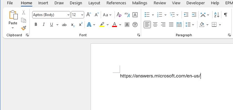 Stop URLs from Turning into Hyperlinks When Saving WORD as PDF ...