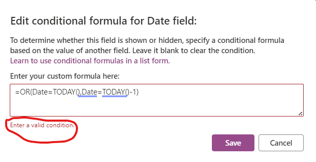 conditionally disable editing of an item in lists - Microsoft Q&A