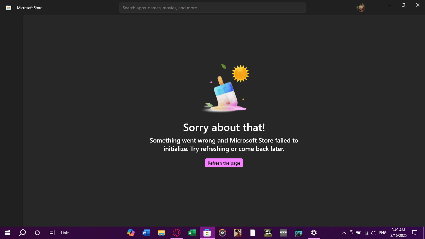 microsoft store not working xbox series s