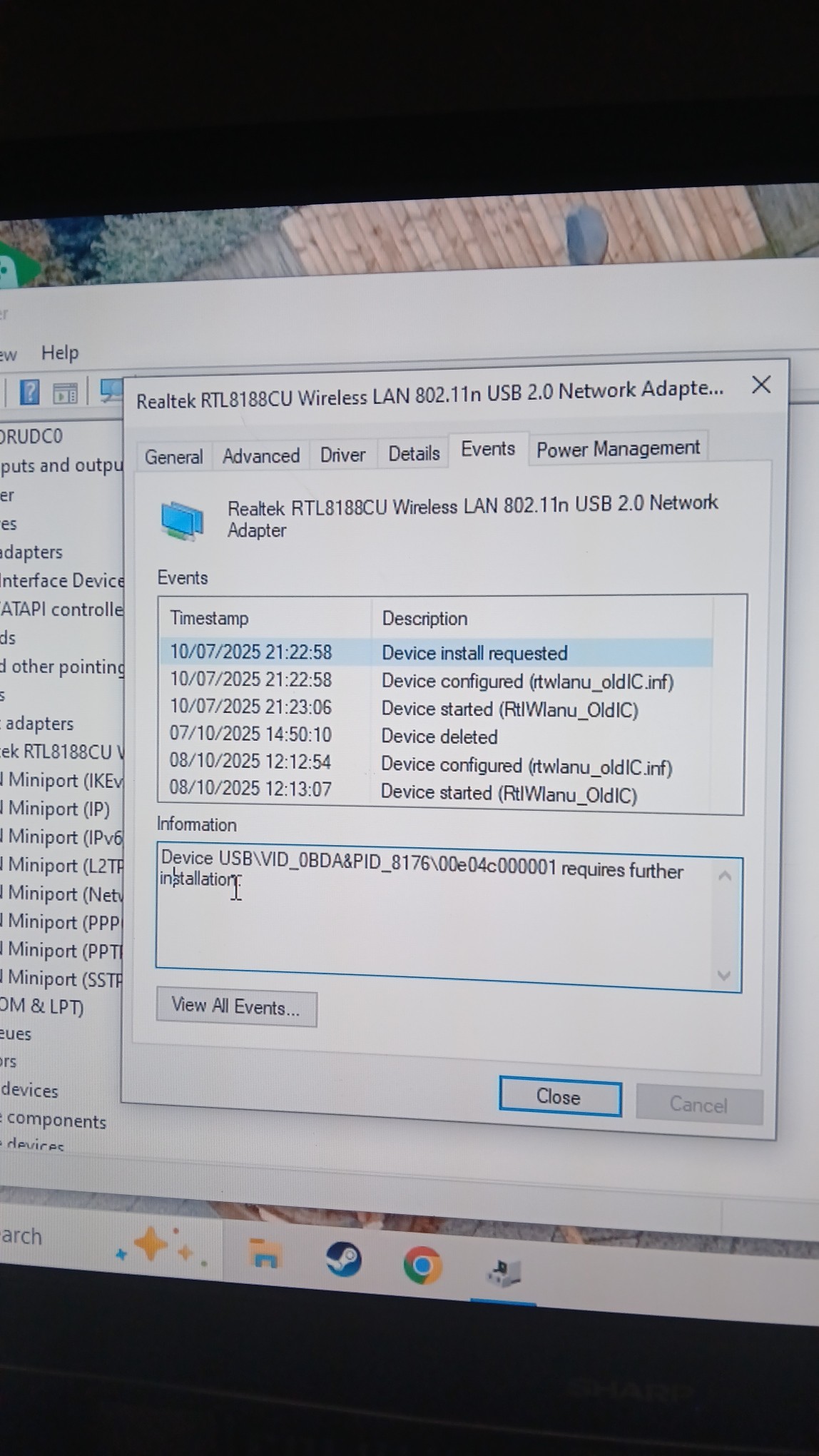 wireless internet usb - Microsoft Q&A