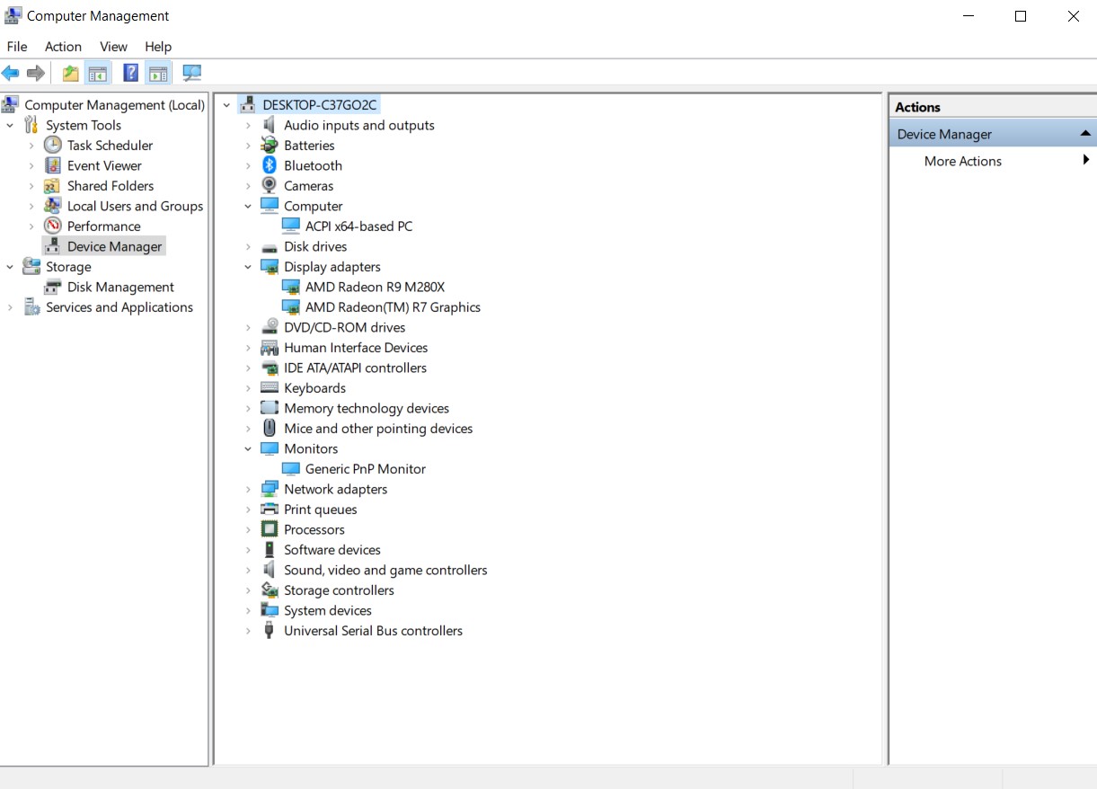 Dedicated graphic card not shown in the graphic options in Win10 ...
