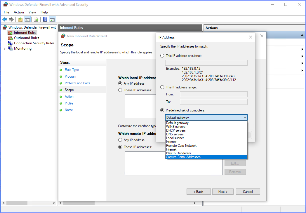 Missing Firewall Options GPO/Admx templates - Microsoft Q&A