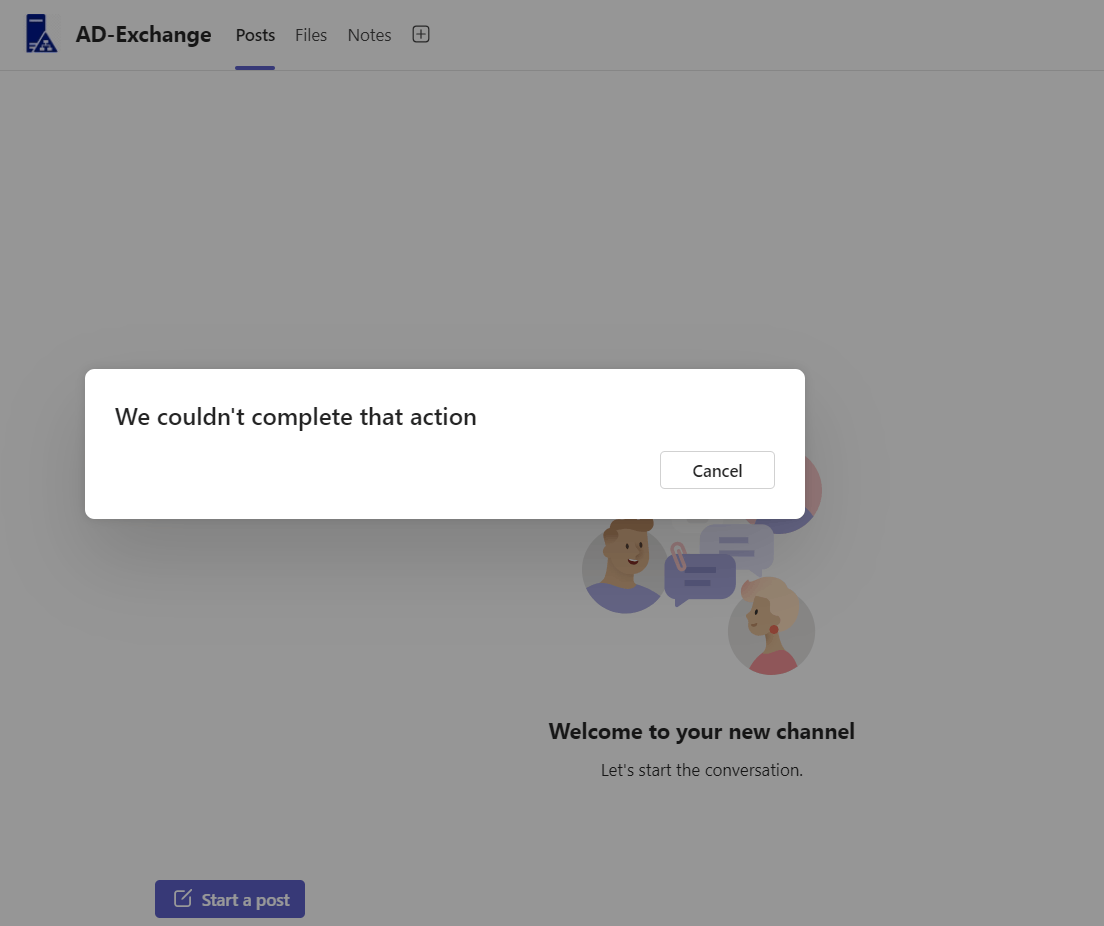 Getting issue while adding Sharepoint site in Teams channel - Microsoft Q&A