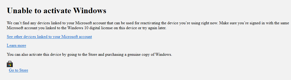 How to Fix Activation Errors After Upgrading Hardware - Microsoft Q&A