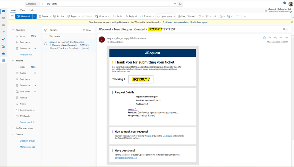 I have an email that renders differently in outlook app on desktop but ...