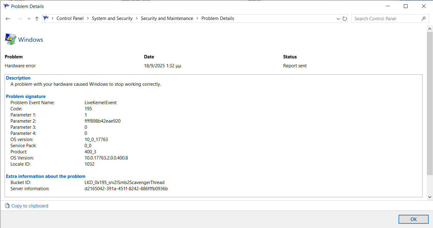 SMB Issue with specific Workstations - Microsoft Q&A