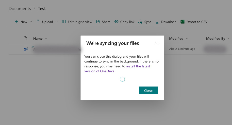 Sharepoint sync OneDrive on Mac - Microsoft Q&A