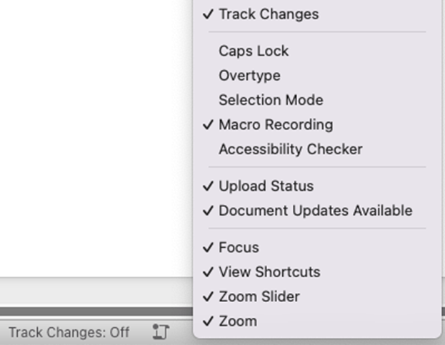 Track Changes in Word for Mac - Microsoft Q&A