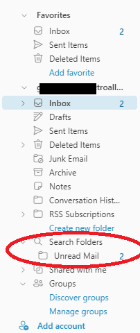 Unread Mail