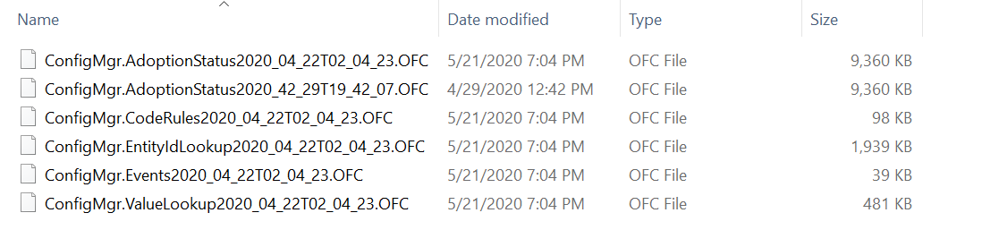 old OFC files - Microsoft Q&A