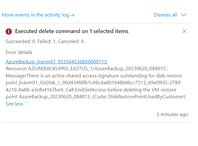 disk call fail