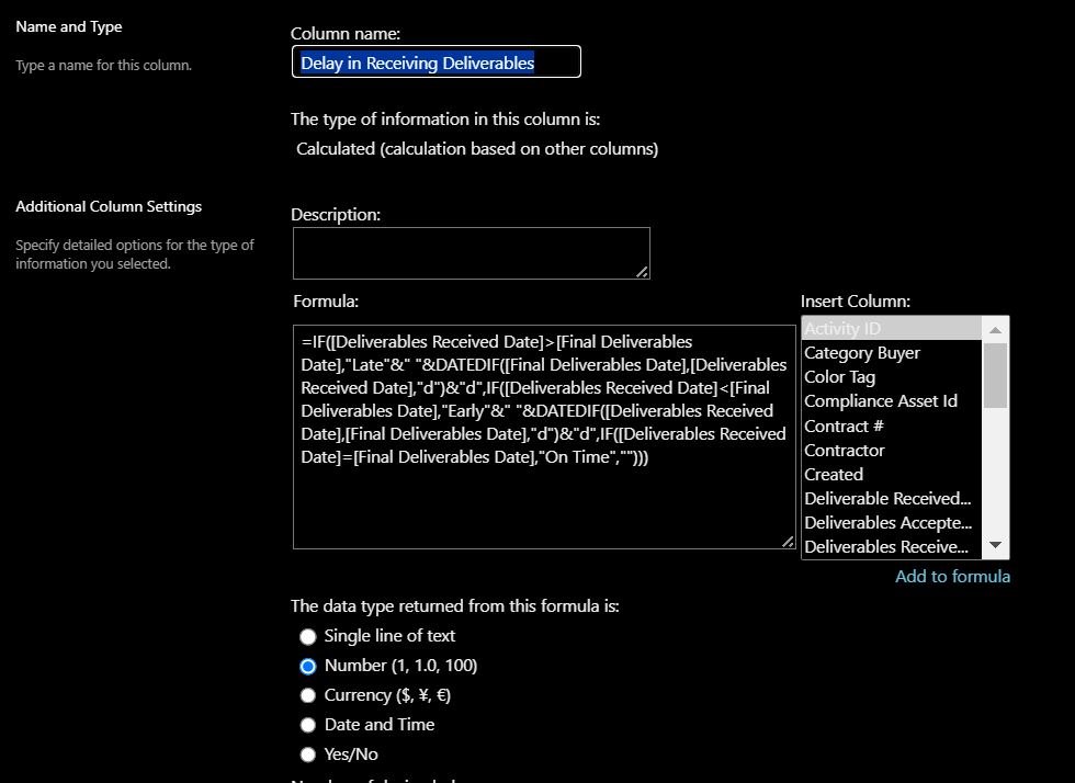 How do I correct a "#NUM!" error in Microsoft Lists if the start date ...