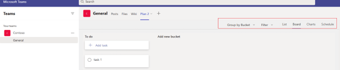 Planner Missing Filter & Other Options Across Top of Board - Microsoft Q&A