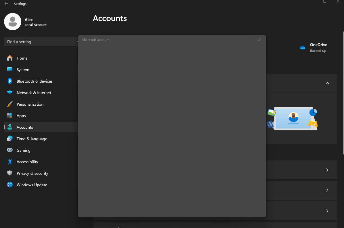 sign into this computer using your microsoft account windows 11