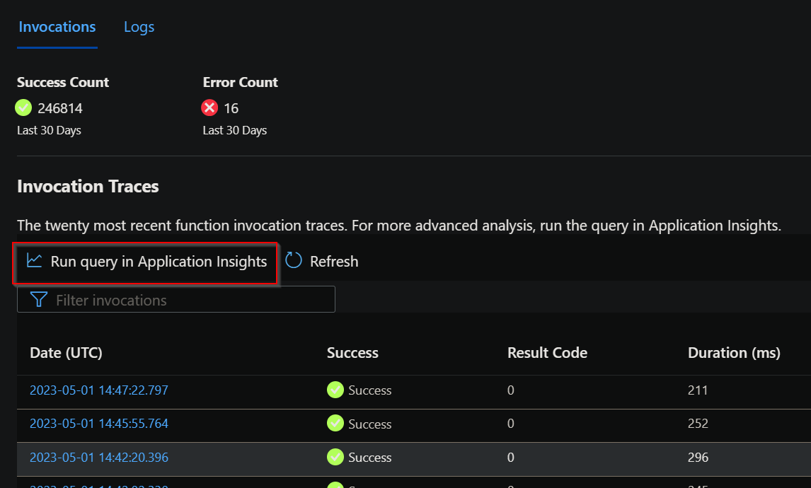 azure-functions-monitor-run-in-application-insights